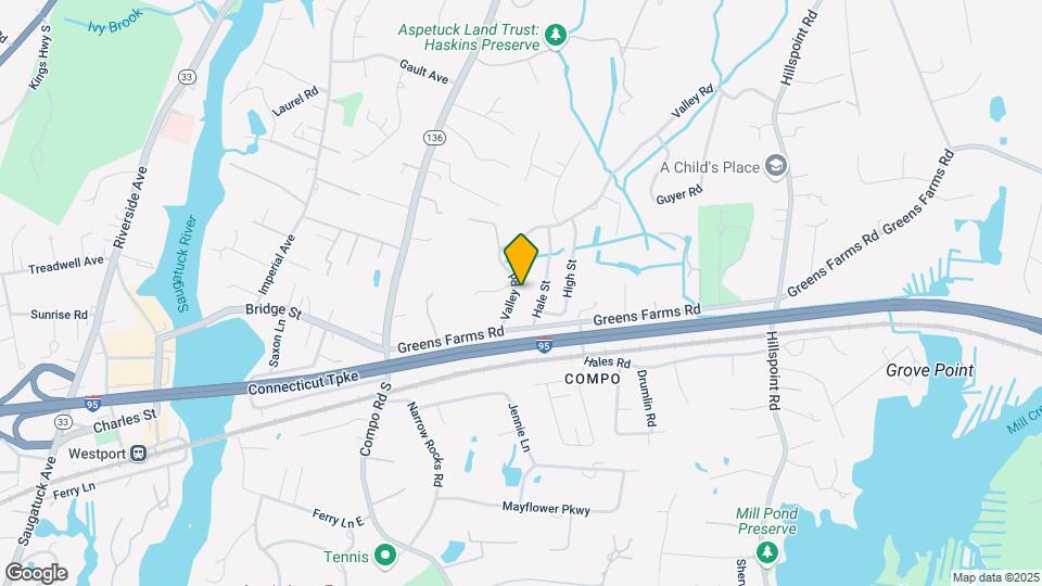 105 Valley Rd Map and Location Details