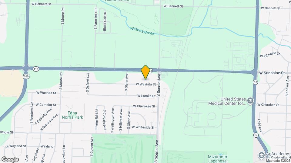 2749 W Washita St Map and Location Details