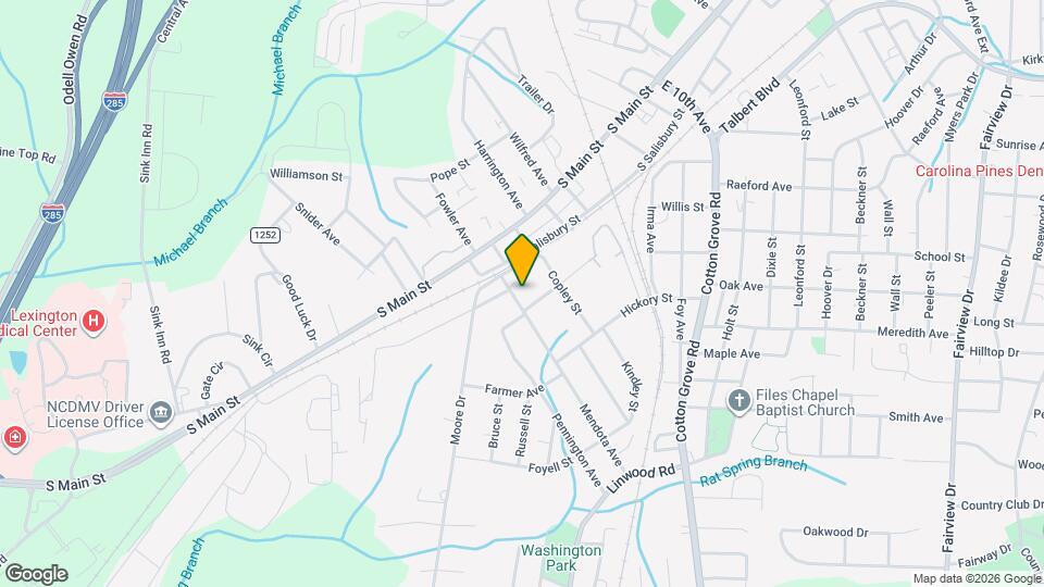 108 Mendota Ave Map and Location Details