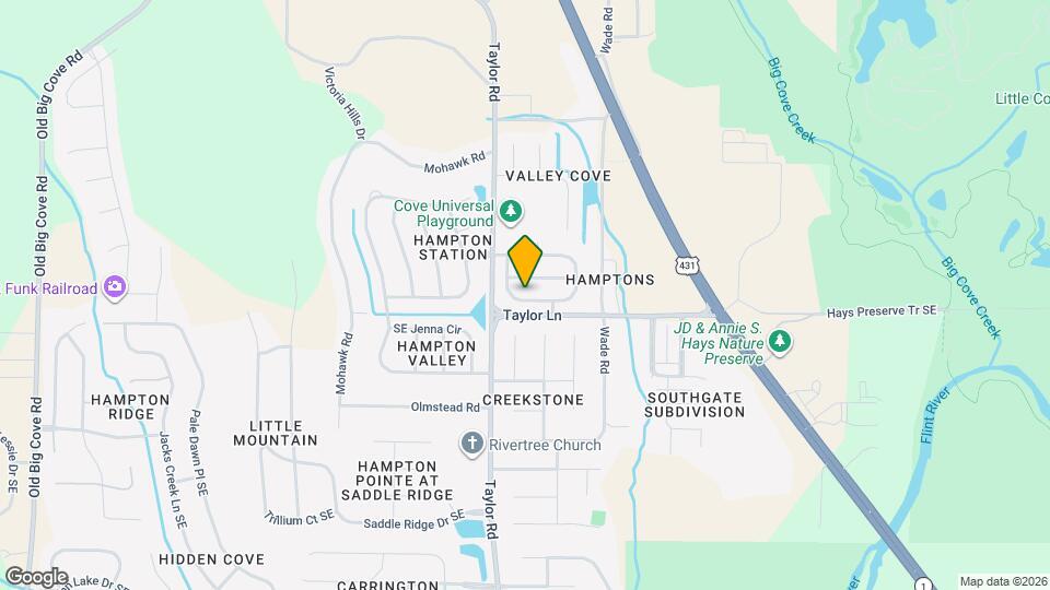 5308 Frankford Dr SE Map and Location Details