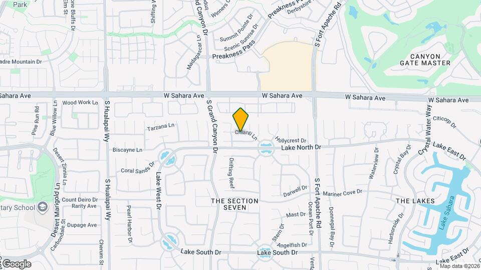 9533 Chianti Ln Map and Location Details
