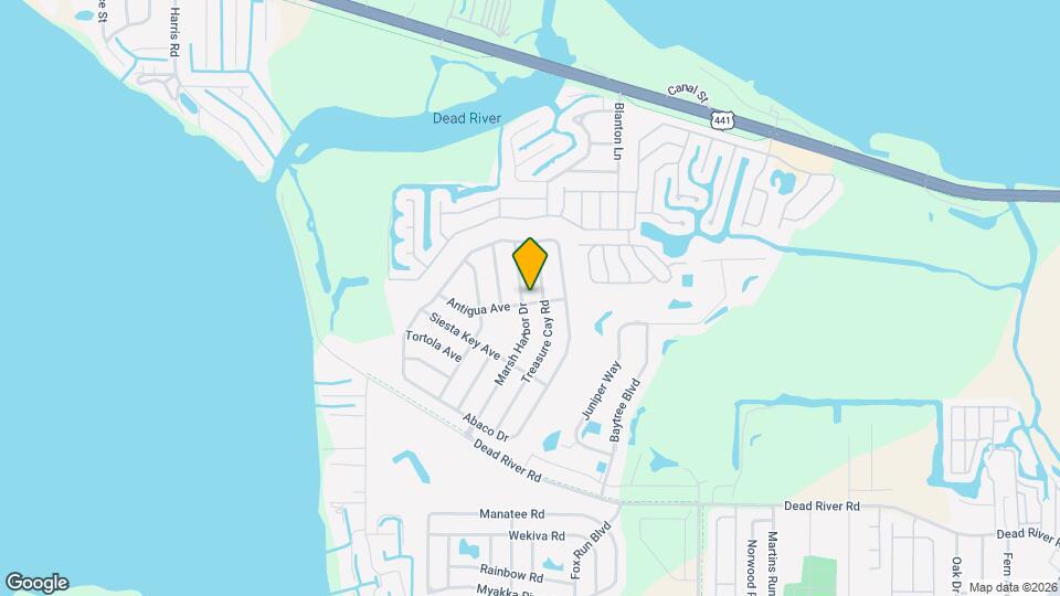 4541 Marsh Harbor Dr Map and Location Details