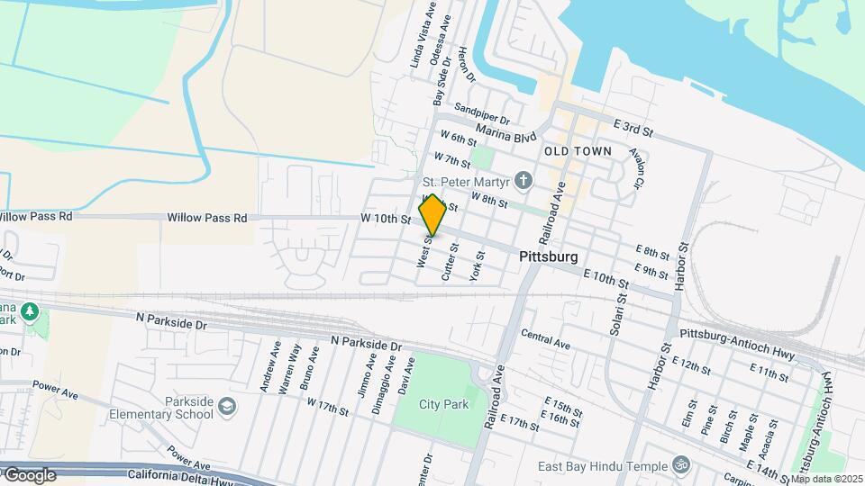 1165 West St Map and Location Details