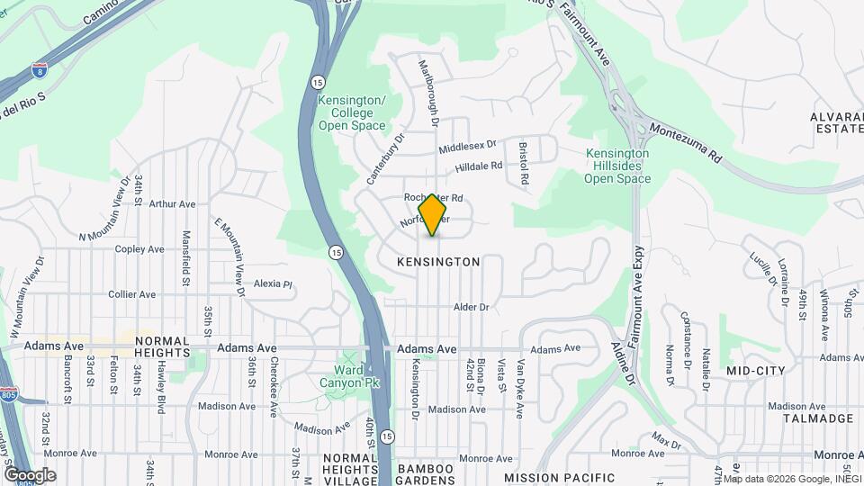 4936 Marlborough Dr Map and Location Details