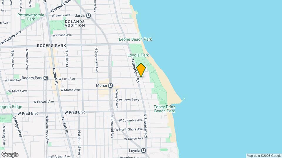 1155 W Lunt Ave, Unit 3 Mapa y Detalles de la Ubicación