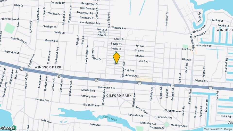 525 Bradley Blvd Mapa y Detalles de la Ubicación
