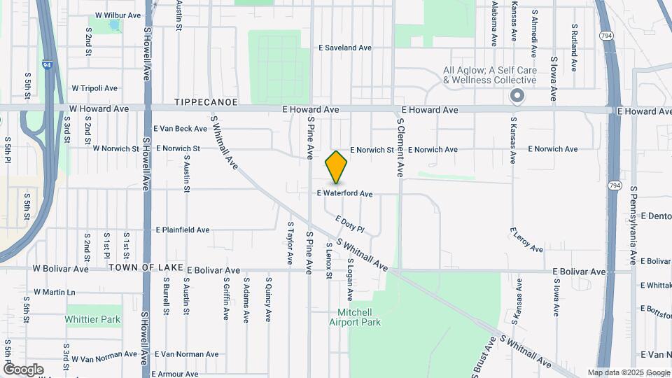 850 E Waterford Ave Map and Location Details