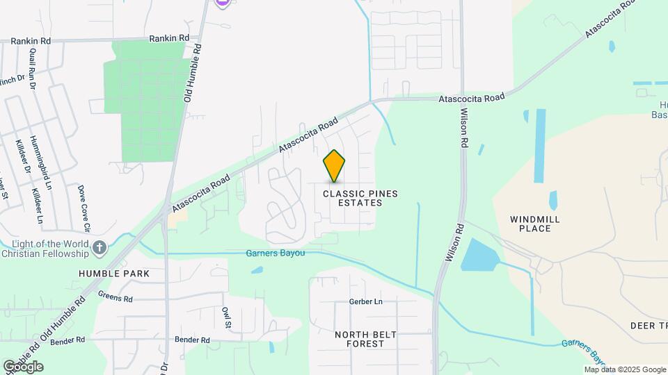 3507 Atascocita Vale Dr Map and Location Details