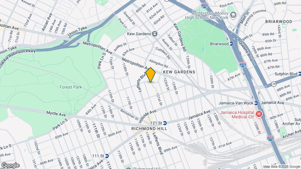 120-20 84th Ave-Unit -3 Map and Location Details