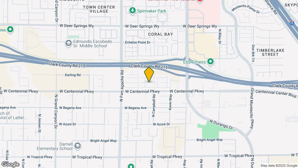 9037 W Victor Creek Ave Map and Location Details