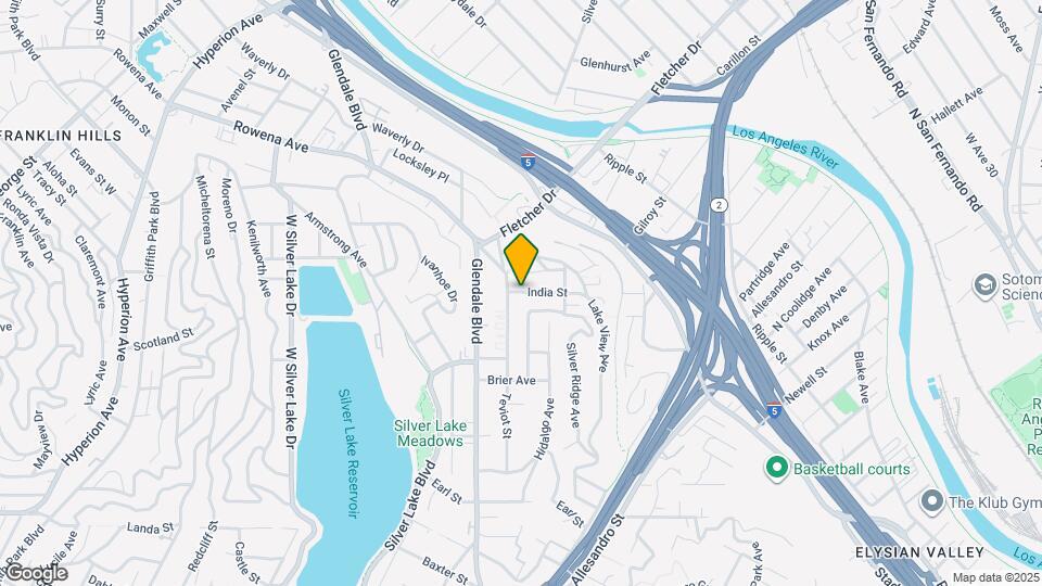 2284 India St Map and Location Details