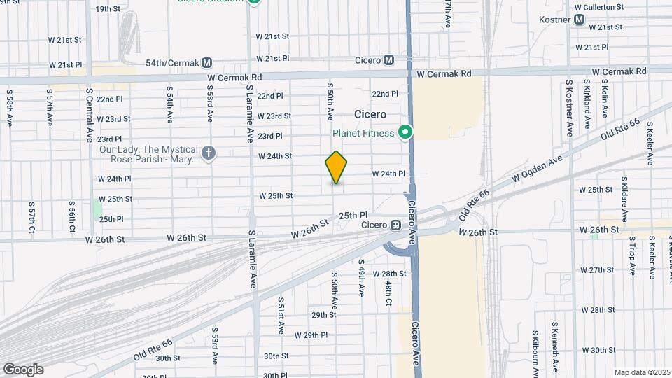 2443 S 50th Ave Mapa y Detalles de la Ubicación