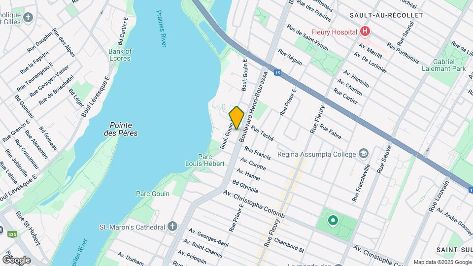 1627 Henri-Bourassa E Map and Location Details