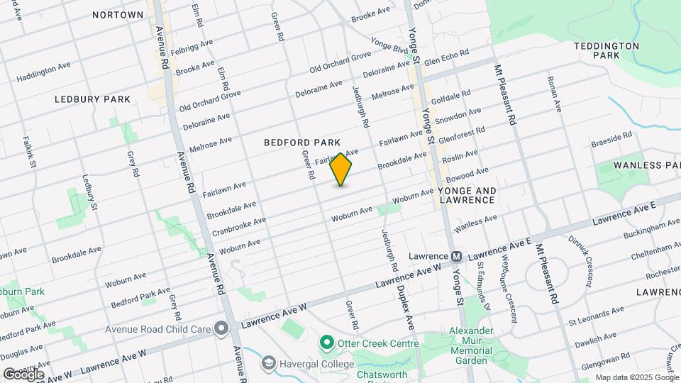 170 Cranbrooke Ave Map and Location Details