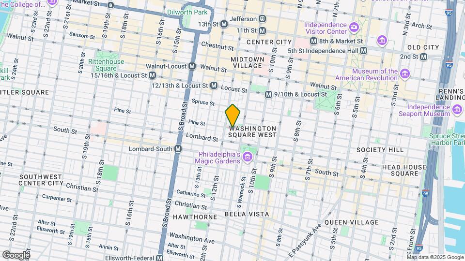 1120 Pine St Map and Location Details