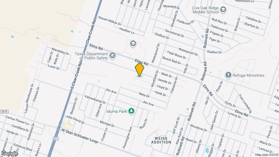 4603 Lloyd Dr Map and Location Details