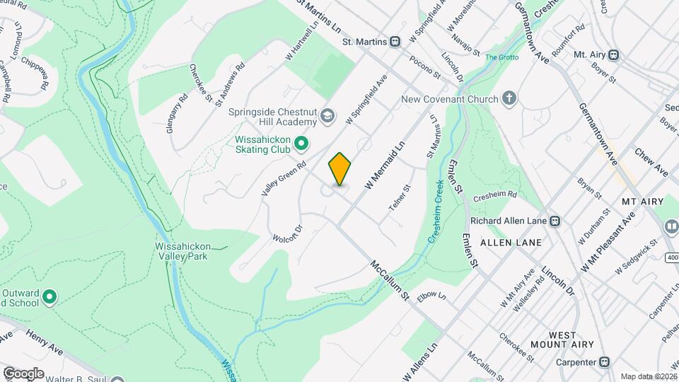 7713 Cherokee St Map and Location Details