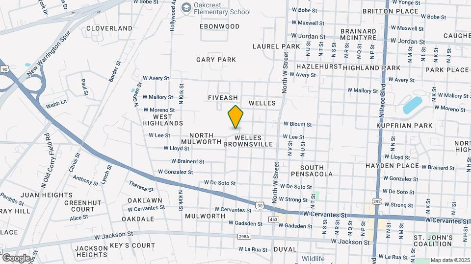 3202 W Lee St Mapa y Detalles de la Ubicación