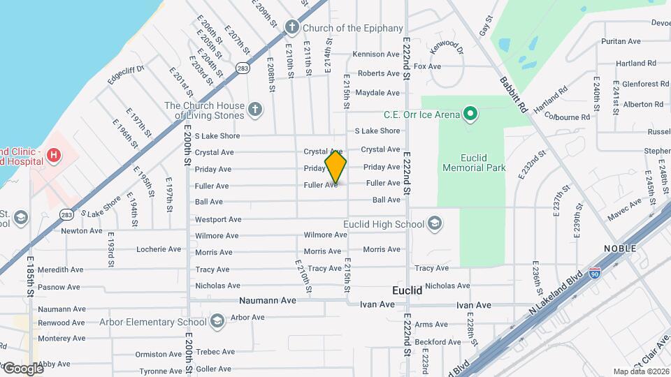 21440 Fuller Ave Map and Location Details