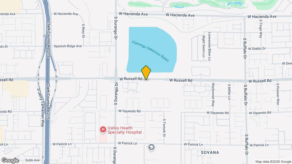 8414 Buckskin Clf Ave Map and Location Details