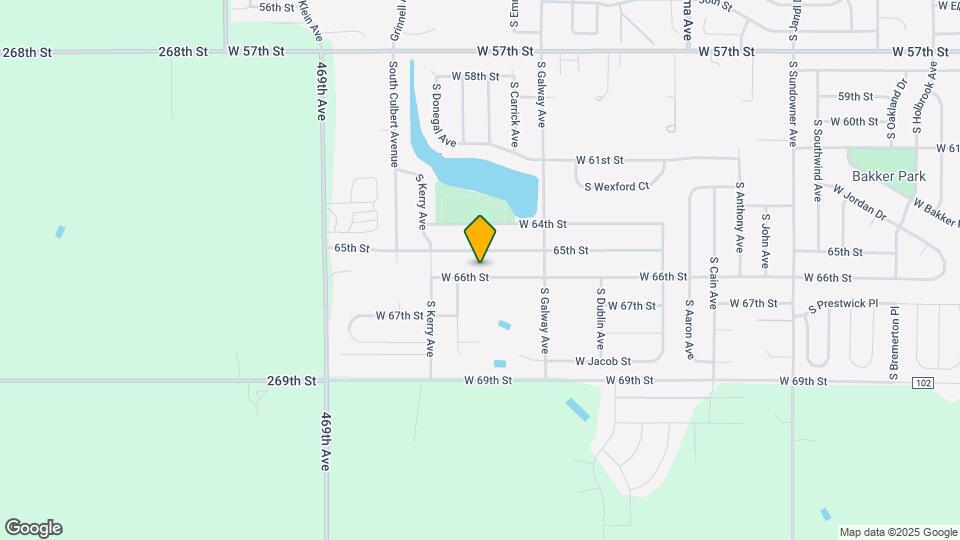 7412 W 66th St Map and Location Details