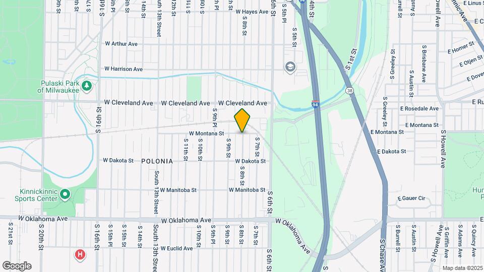 2803 S 8th St Map and Location Details