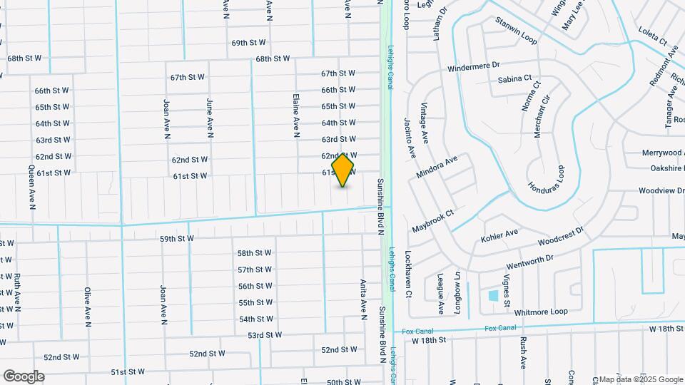 6005 Beth Ave N Map and Location Details