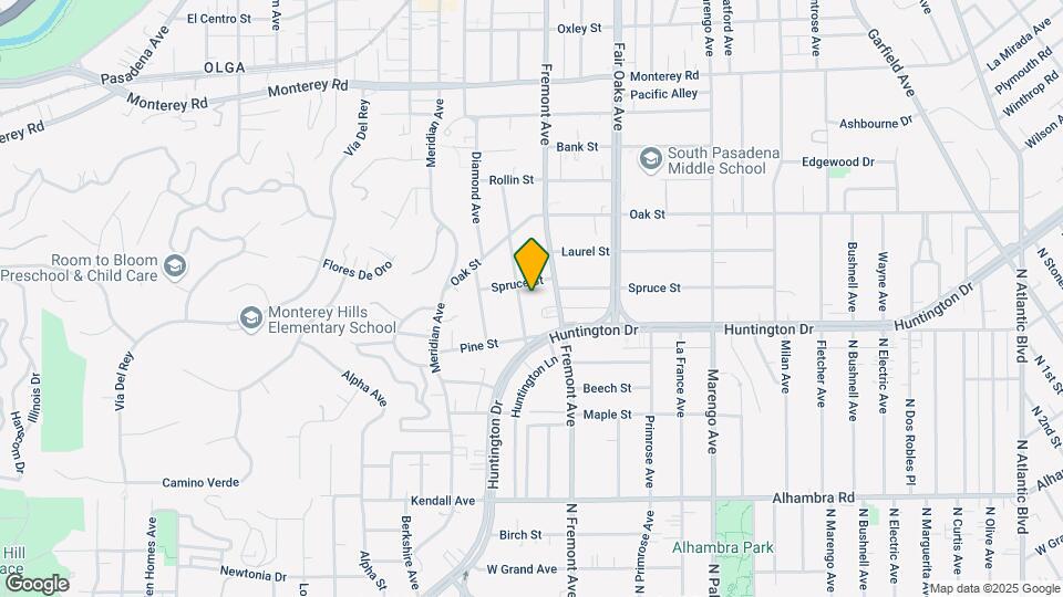 1810 Ramona Ave Map and Location Details