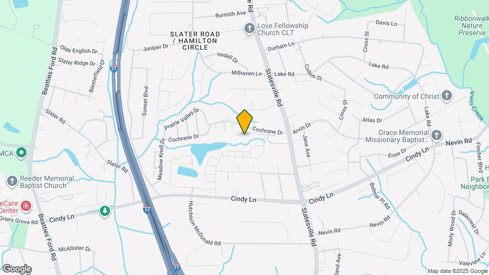 7102 Capstan Ter Map and Location Details