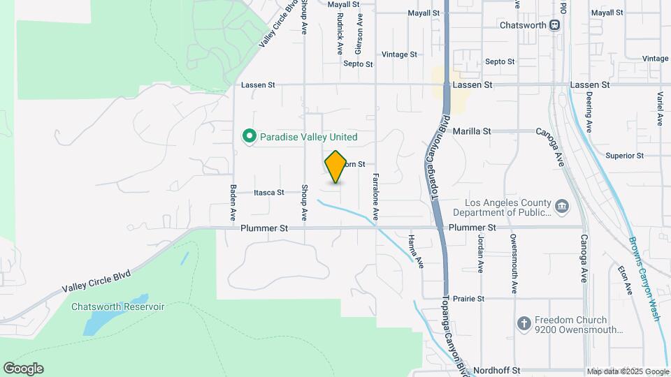 22301 Itasca St Mapa y Detalles de la Ubicación