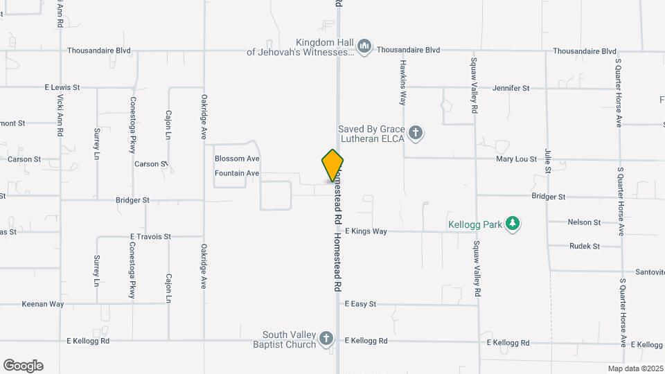 6471 Burke St Map and Location Details