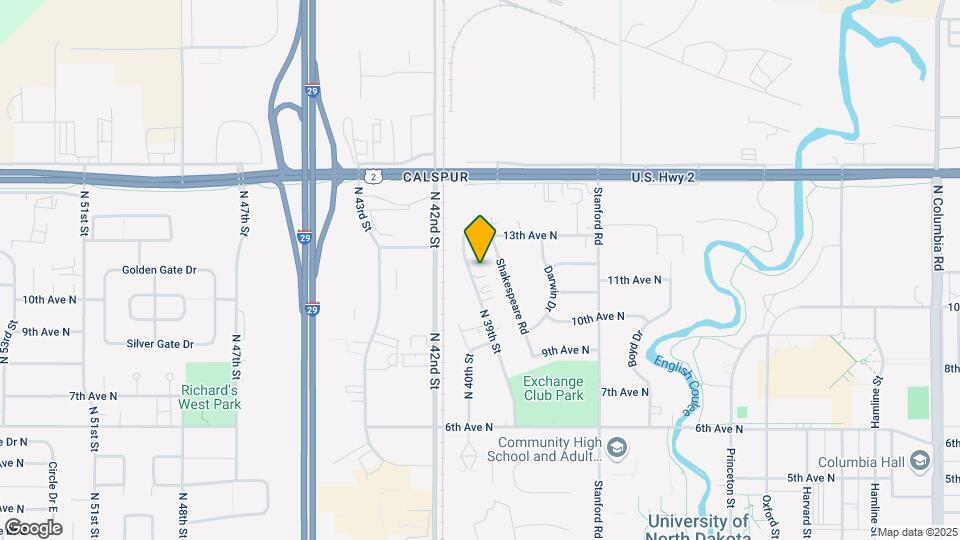1204 N 39th St Map and Location Details