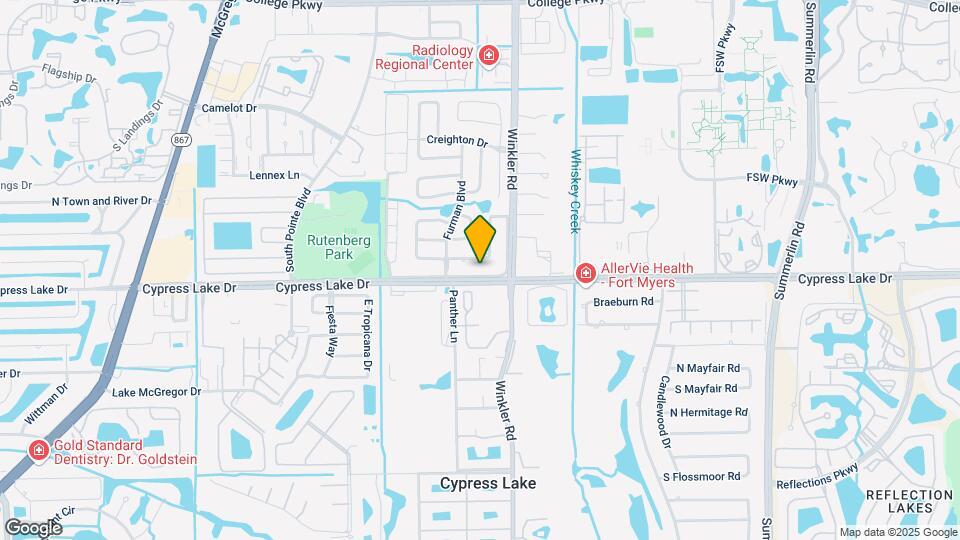 8720 Cypress Lake Dr Mapa y Detalles de la Ubicación