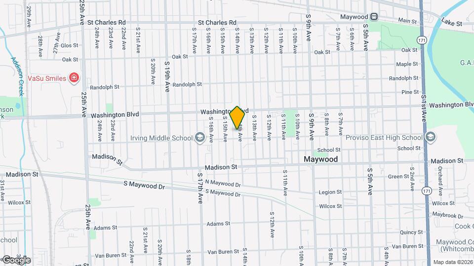 640 S 14th Ave Map and Location Details