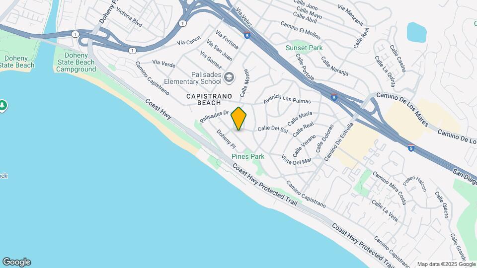 34812 Camino Capistrano Map and Location Details
