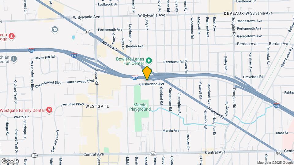 2954 Carskaddon Ave, Unit 3 Map and Location Details