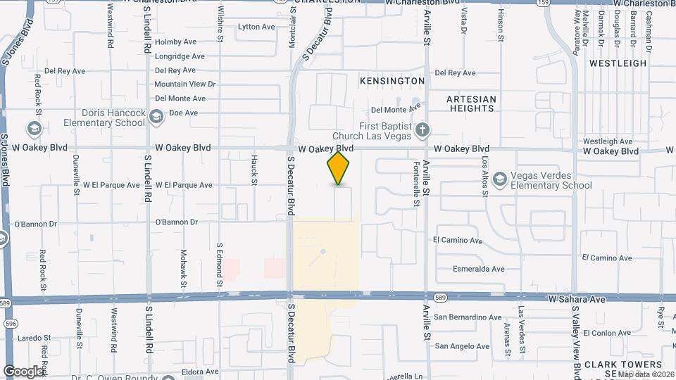 4752 O'Bannon Dr Map and Location Details