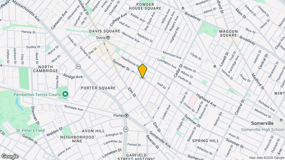 308 Summer St, Unit B1 Map and Location Details