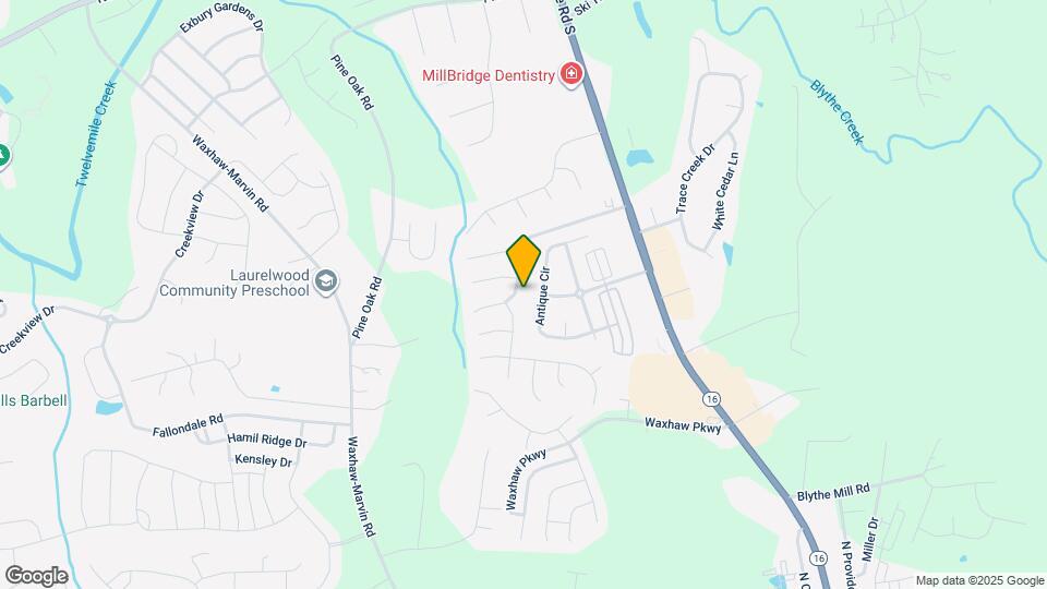 8005 Red Oaks Trl Map and Location Details