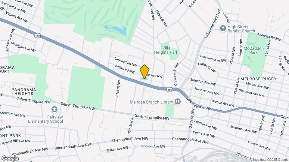 2923 Melrose Ave NW Mapa y Detalles de la Ubicación