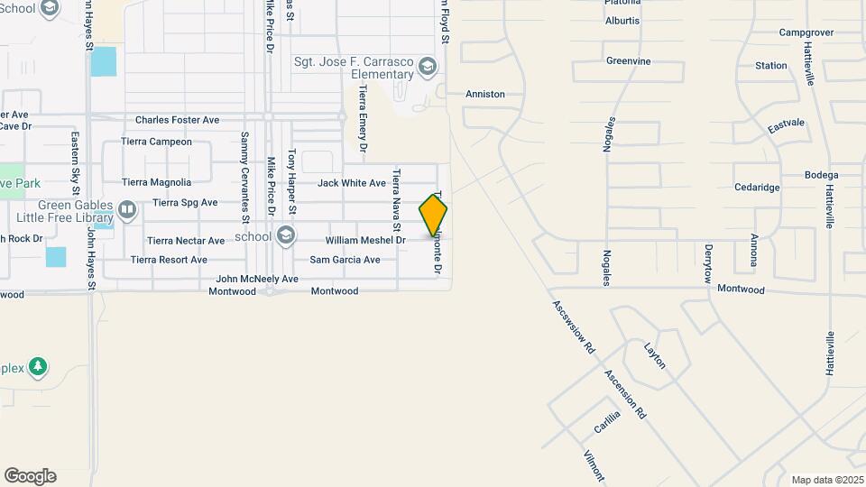 2241 Tierra Delmonte Dr Map and Location Details