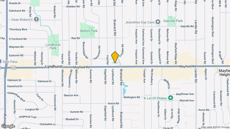 5599 Mayfield Rd Map and Location Details