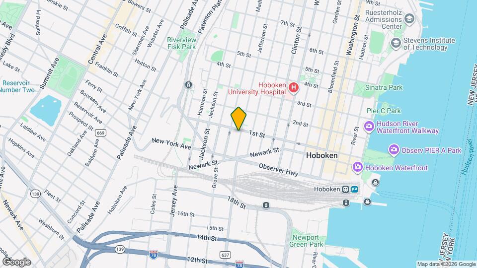 84 Jefferson St Map and Location Details