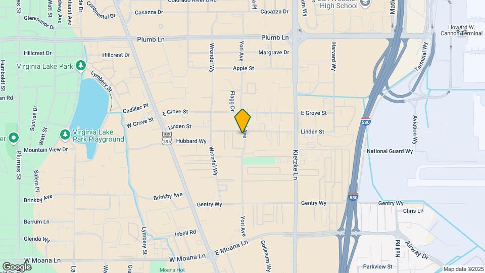 2621 Yori Ave Map and Location Details