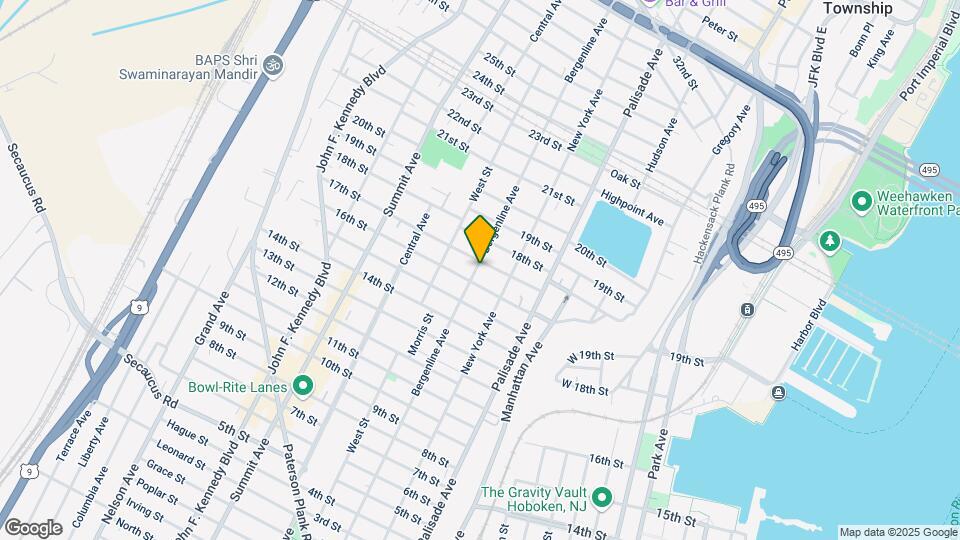 1616 Bergenline Ave Map and Location Details