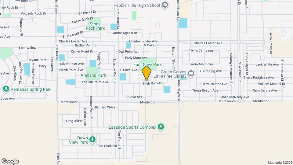 2300 Honey Dew St Map and Location Details