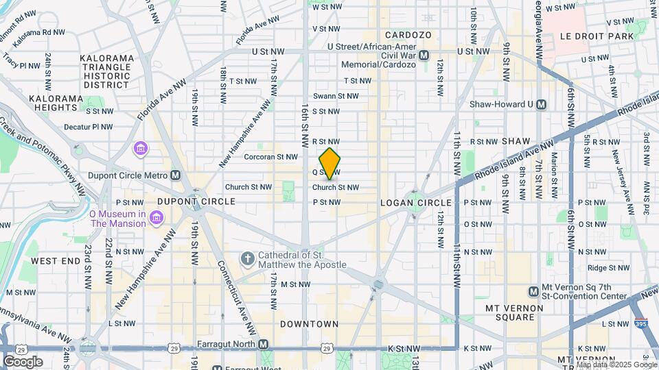 1507 1/2 Church St Map and Location Details