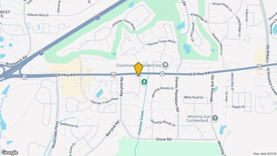 9410 Garden Woods Dr Map and Location Details