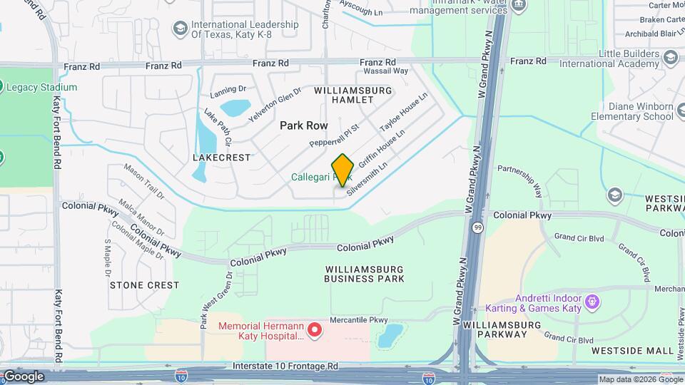 24134 Silversmith Ln Map and Location Details