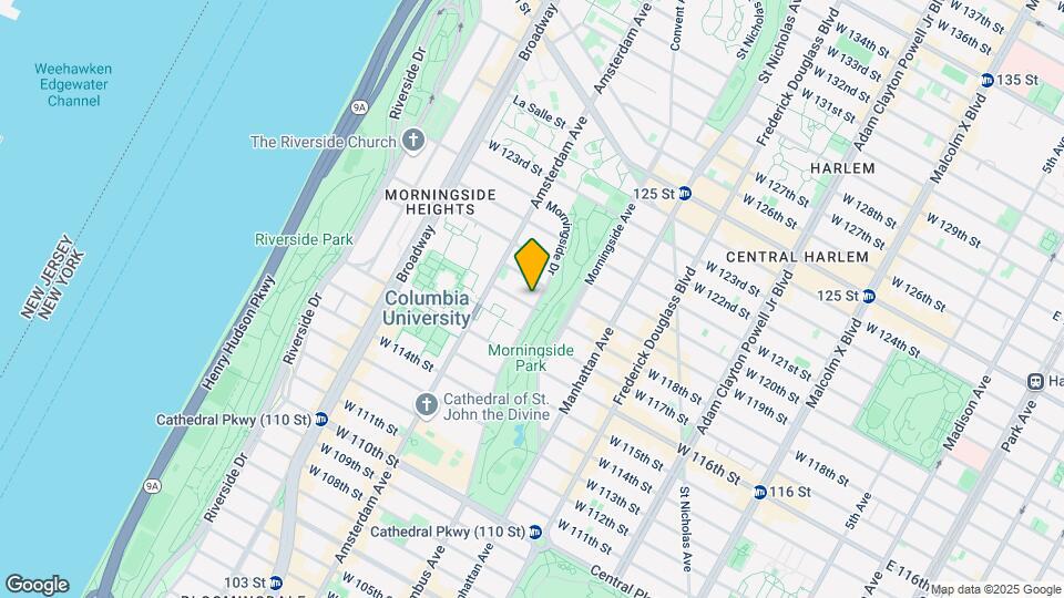 401 W 118th St Mapa y Detalles de la Ubicación